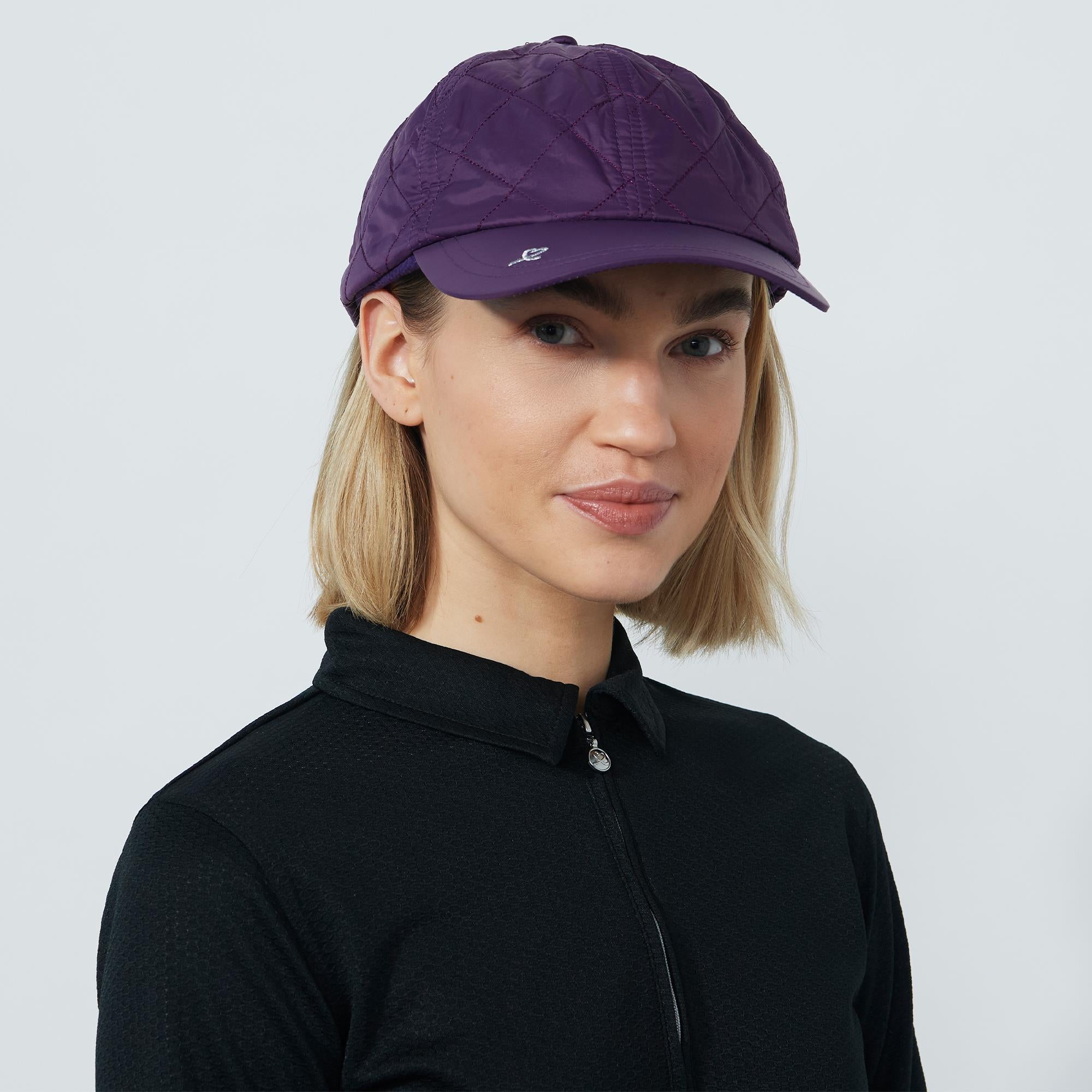 Daily Sports Jolie Ladies Golf Wind Hat Dark Purple